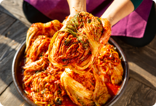 ¡Pruebe la cocina tradicional coreana!